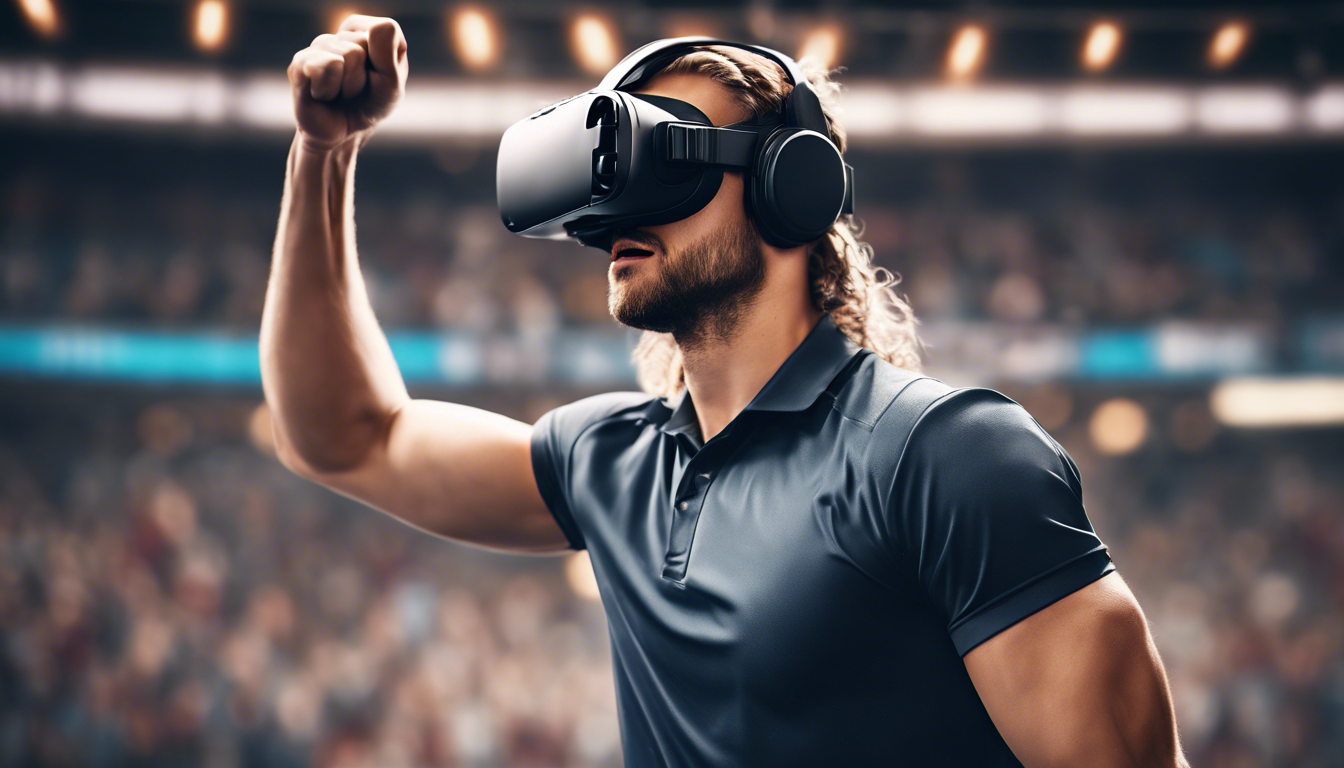 découvrez une expérience immersive inoubliable avec notre simulateur de sport vr lors de vrévénements sur site. vivez le sport comme jamais auparavant avec la réalité virtuelle.