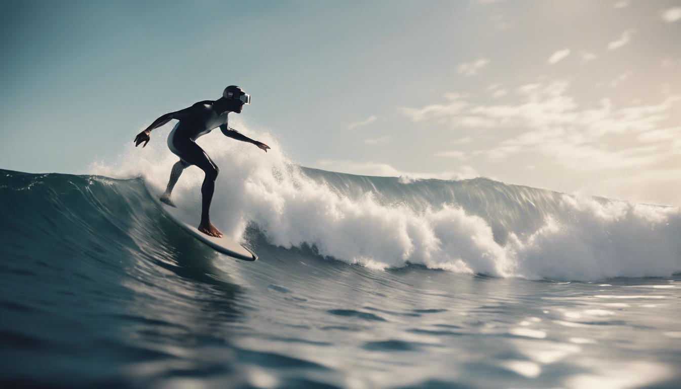 découvrez le plaisir de surfer sur des vagues virtuelles avec le jeu vr surf (eau). profitez d'une expérience immersive unique et défiez vos amis dans ce jeu palpitant.