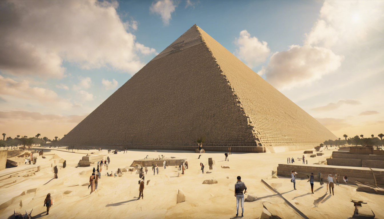 explorez la pyramide de khéops en réalité virtuelle à bercy village et vivez une expérience immersive captivante !