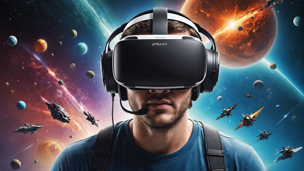 Plongez dans un Univers Virtuel Réaliste avec le Casque VR — free download