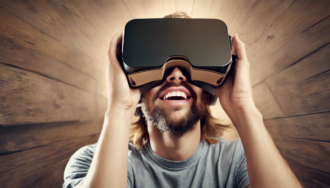 plongez dans une expérience de réalité virtuelle incroyable avec google cardboard et découvrez des mondes fantastiques en 3d !