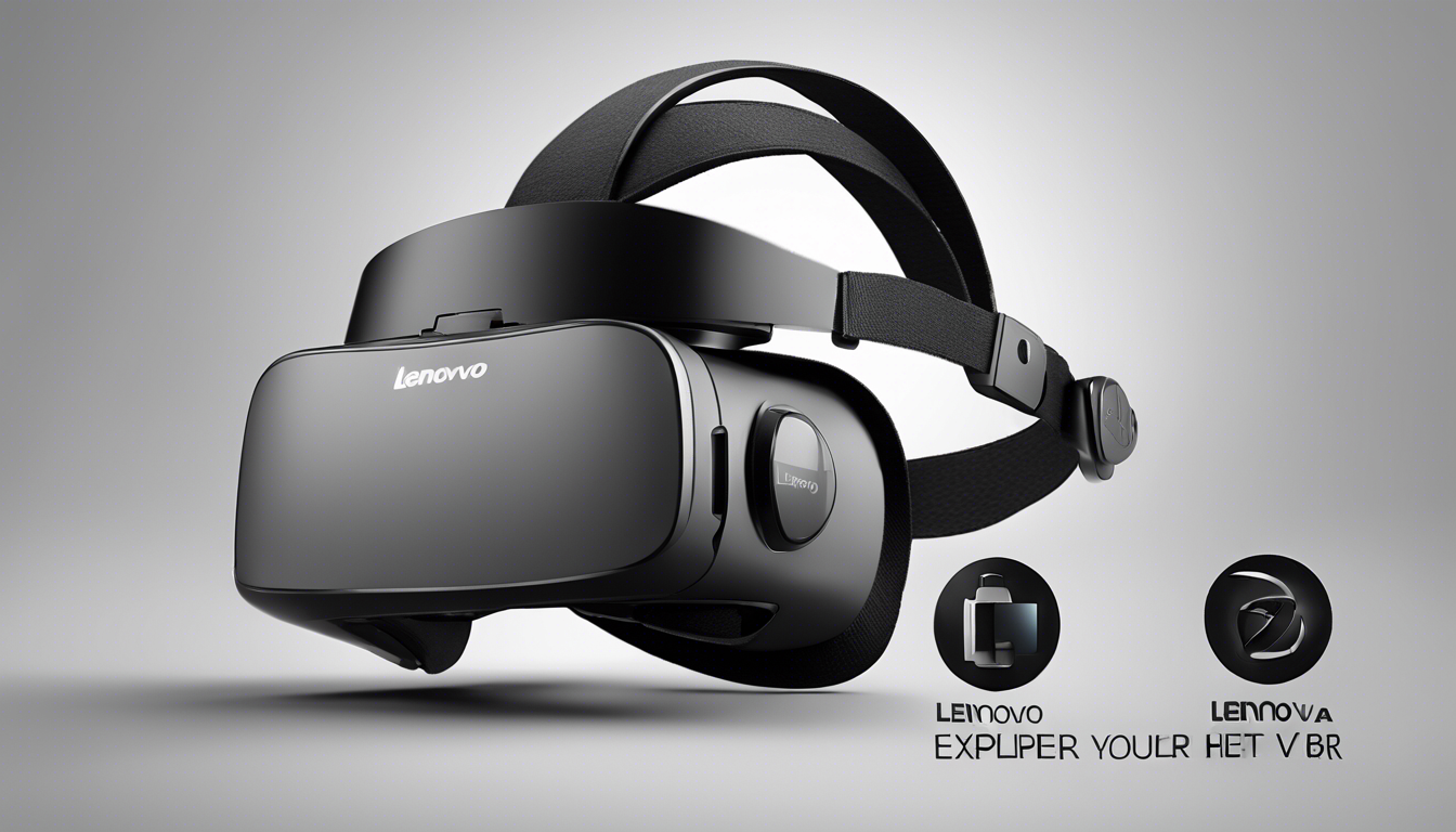 découvrez le casque de réalité virtuelle lenovo explorer, plongez dans une expérience immersive à portée de main et explorez de nouveaux mondes virtuels.