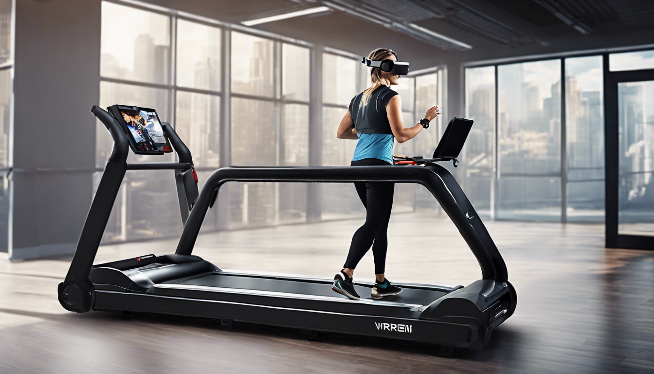 découvrez le simulateur de marche vr treadmill, une solution révolutionnaire pour une expérience immersive de réalité virtuelle. transformez votre expérience de jeu avec ce dispositif novateur !