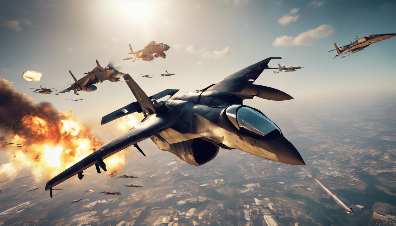 découvrez le meilleur simulateur de combats aériens en réalité virtuelle ! plongez au coeur de l'action et ressentez l'adrénaline des batailles aériennes. vivez une expérience immersive unique en vr.