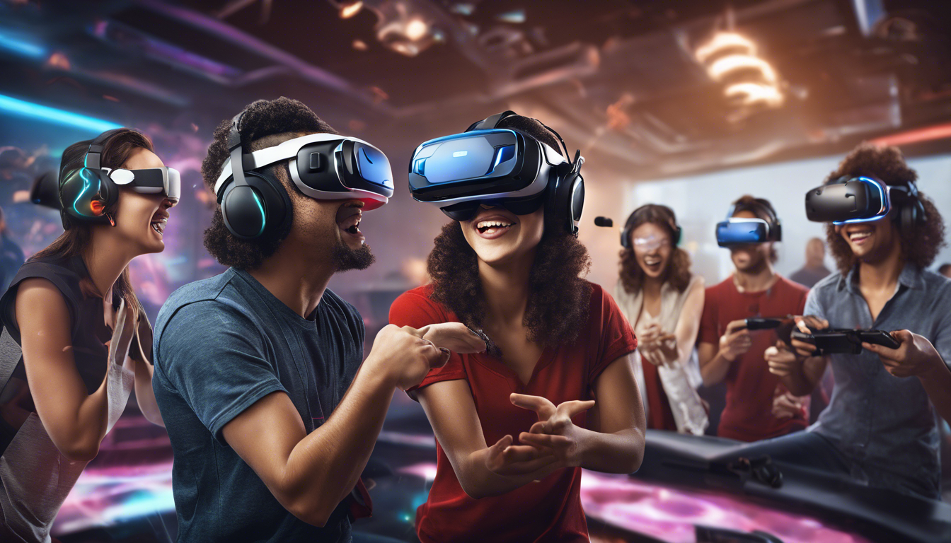 découvrez les jeux vr multijoueur les plus tendances du moment ! plongez dans des aventures captivantes et affrontez vos amis dans des univers immersifs. ne manquez pas notre sélection incontournable qui va vous surprendre !