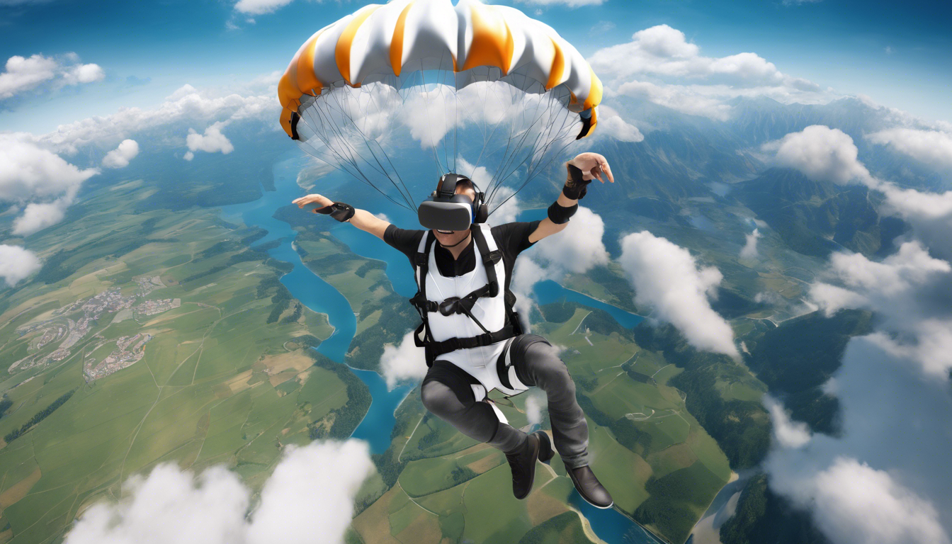 découvrez le simulateur de saut en parachute vr, une innovation qui transforme l'expérience des sports extrêmes. plongez dans un monde virtuel où sensations fortes et sécurité se conjuguent pour vivre des moments inoubliables. êtes-vous prêt à défier les limites ?