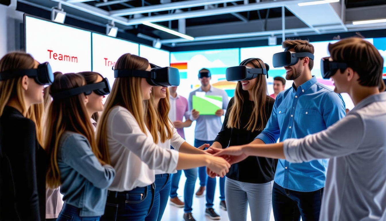 découvrez comment renforcer l'esprit d'équipe grâce à un team building dynamique ! louez un simulateur vr et plongez vos collaborateurs dans une expérience immersive et ludique, idéale pour favoriser la cohésion et améliorer la communication au sein de votre équipe.