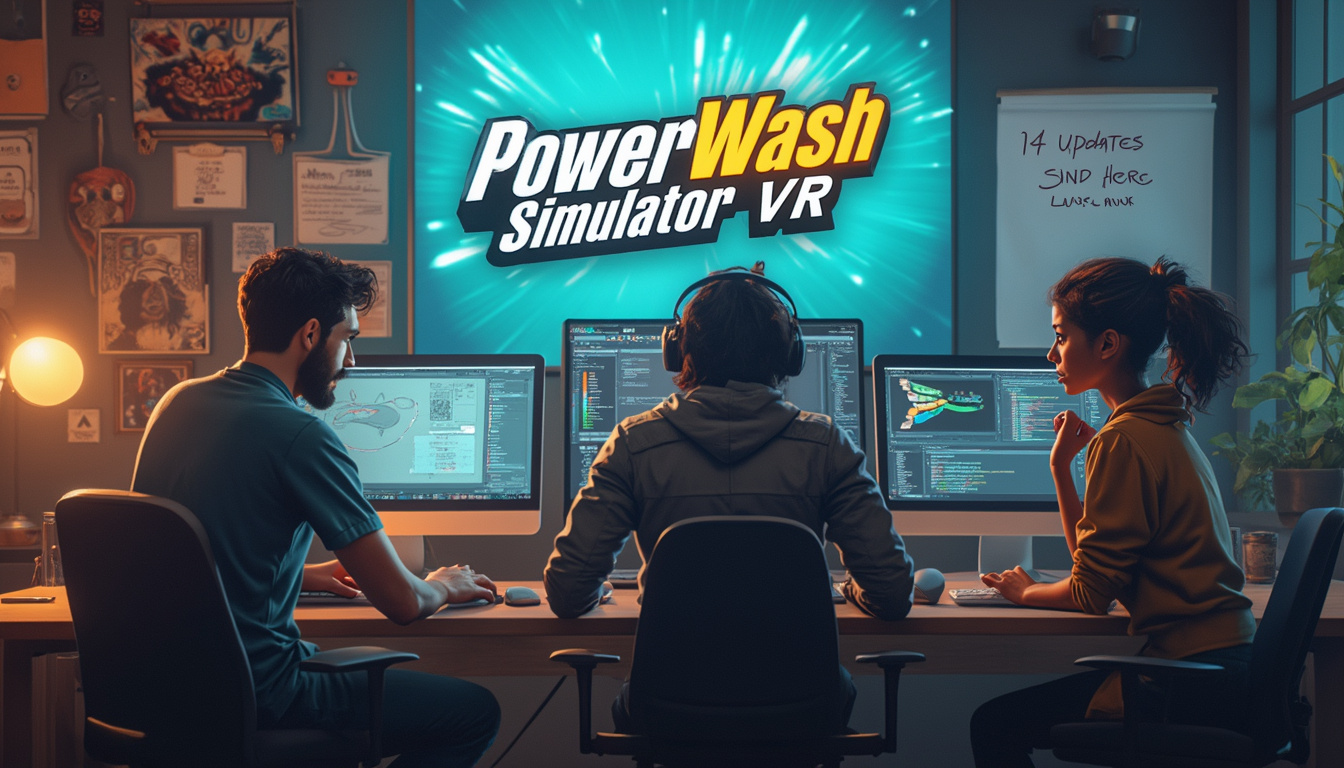 le studio à l'origine de 'powerwash simulator vr' a annoncé la fin des mises à jour du jeu seulement 14 mois après son lancement, suscitant des réactions mitigées parmi les joueurs. découvrez les raisons de cette décision et ce que cela signifie pour l'avenir du titre.