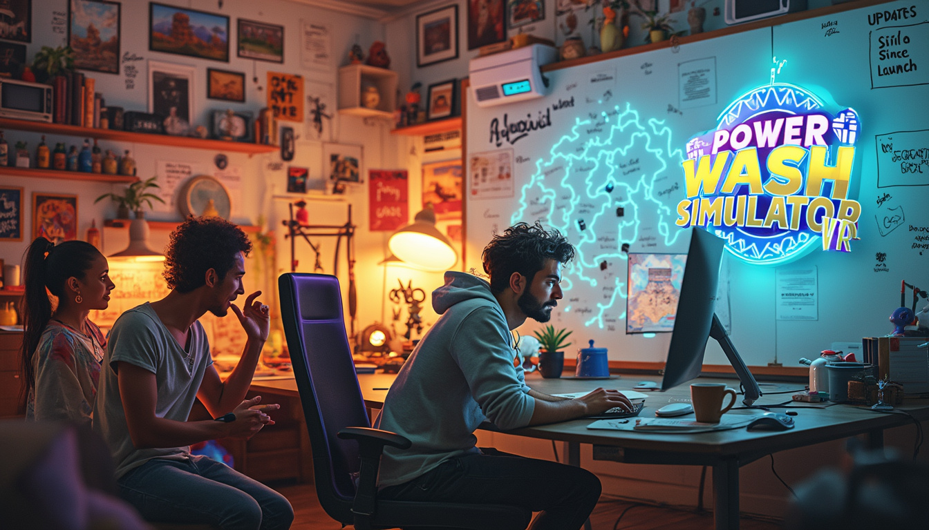 le studio à l'origine de 'powerwash simulator vr' a annoncé la fin des mises à jour du jeu seulement 14 mois après son lancement. découvrez les raisons de cette décision et les répercussions pour les fans du jeu dans notre article.