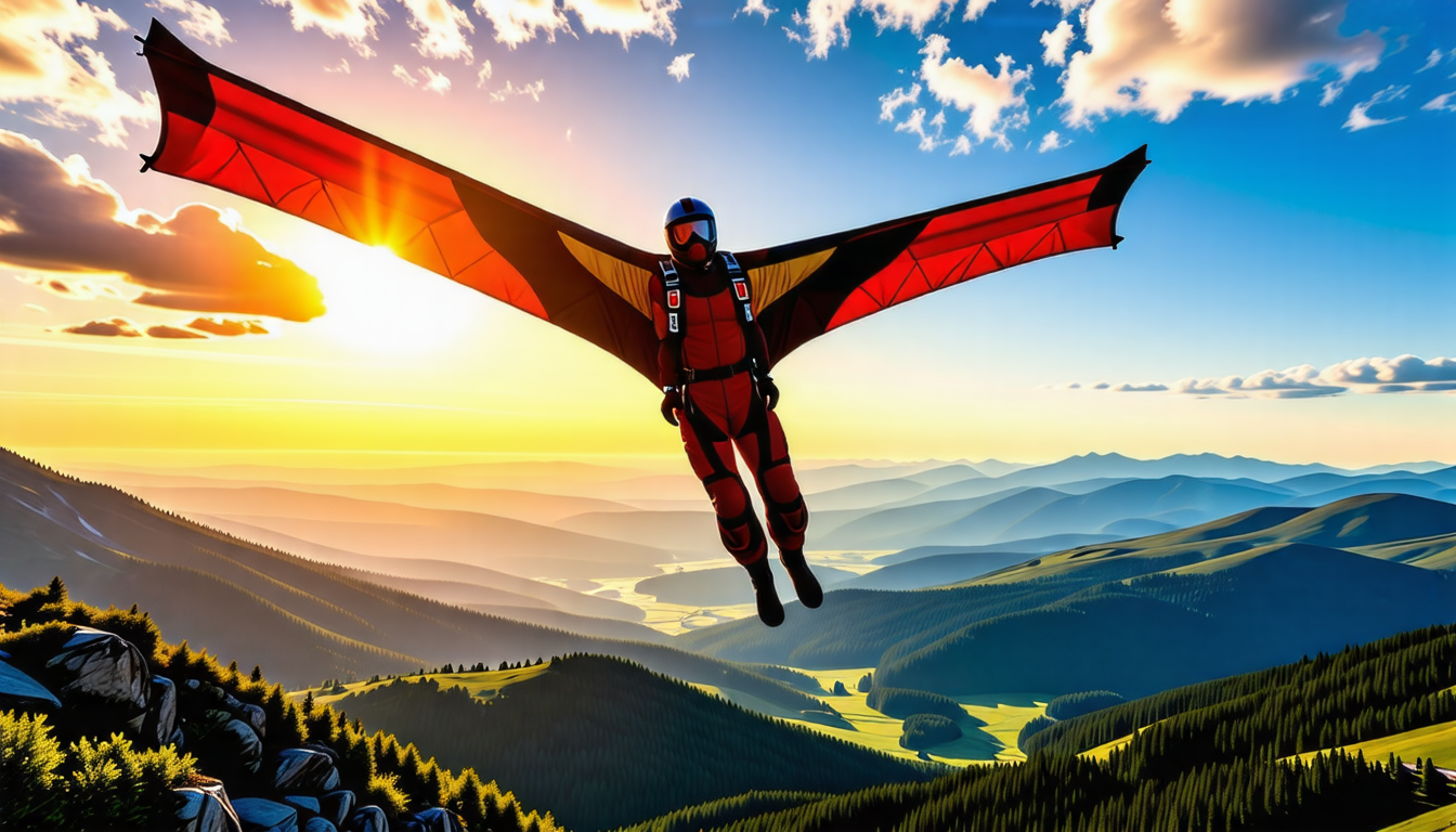 découvrez l'expérience immersive ultime avec notre simulation de wingsuit vr ! envolez-vous au-dessus de paysages grandioses à couper le souffle et vivez des sensations fortes tout en explorant des environnements époustouflants. parfait pour les amateurs de sensations extrêmes et d'aventures virtuelles.