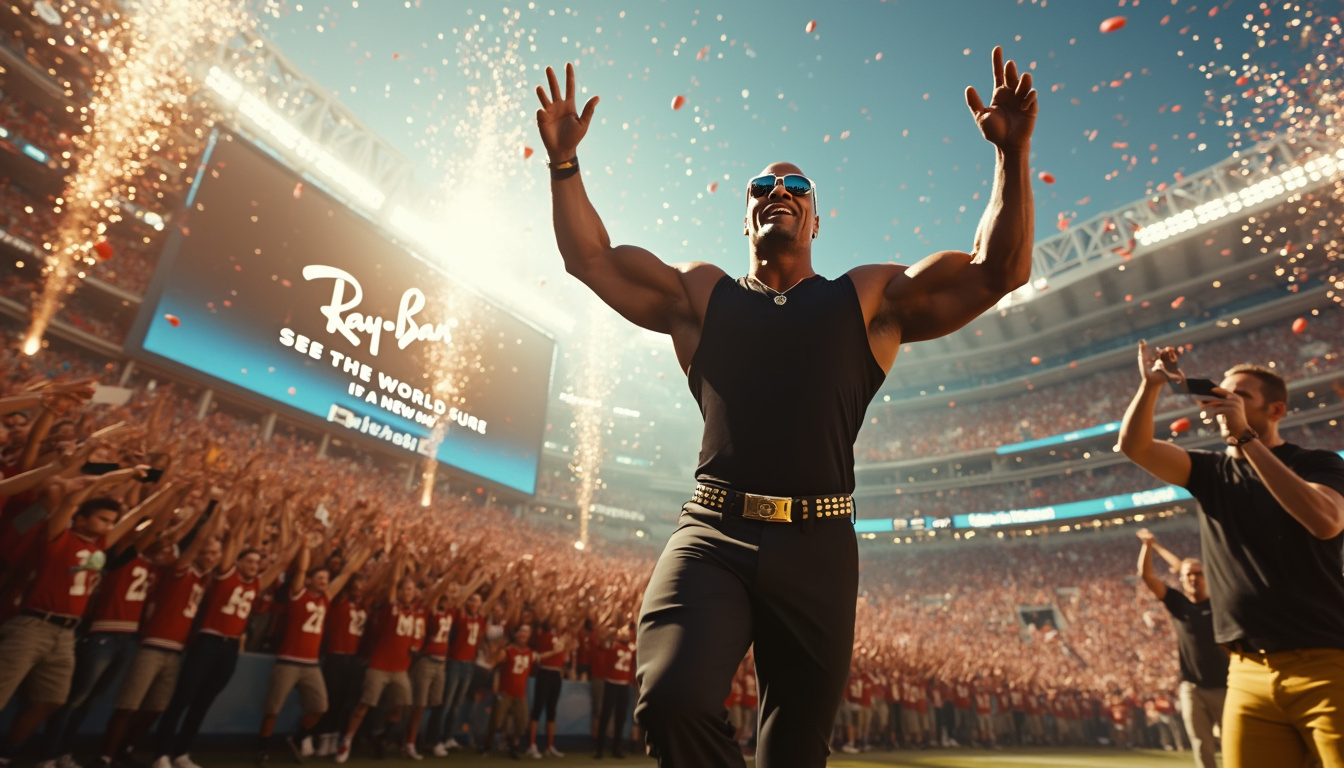 découvrez comment meta utilise des célébrités de renom pour promouvoir les lunettes intelligentes ray-ban dans des publicités mémorables lors du super bowl, alliant innovation technologique et star power.