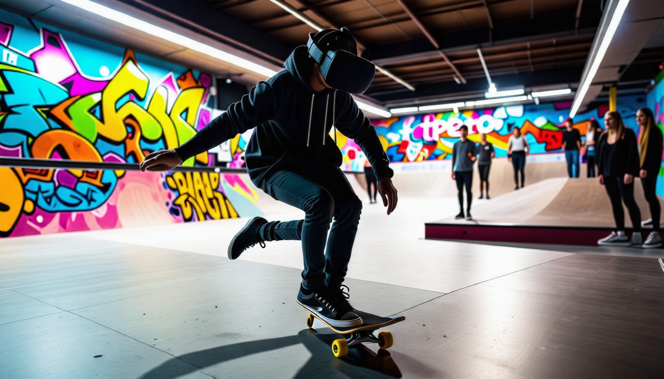 découvrez comment fonctionne le simulateur de skateboard en réalité virtuelle : bénéficiez d'une expérience immersive unique, apprenez les techniques de skate, et améliorez vos compétences tout en vous amusant. plongez dans le monde du skate virtuel dès maintenant!