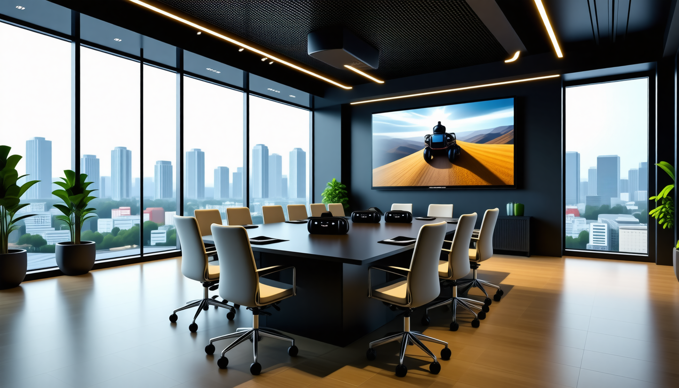 découvrez comment révolutionner vos réunions grâce à la location d'un simulateur vr. offrez à vos équipes une expérience immersive inédite qui stimule la créativité et optimise la collaboration. transformez chaque présentation en un moment captivant et mémorable !