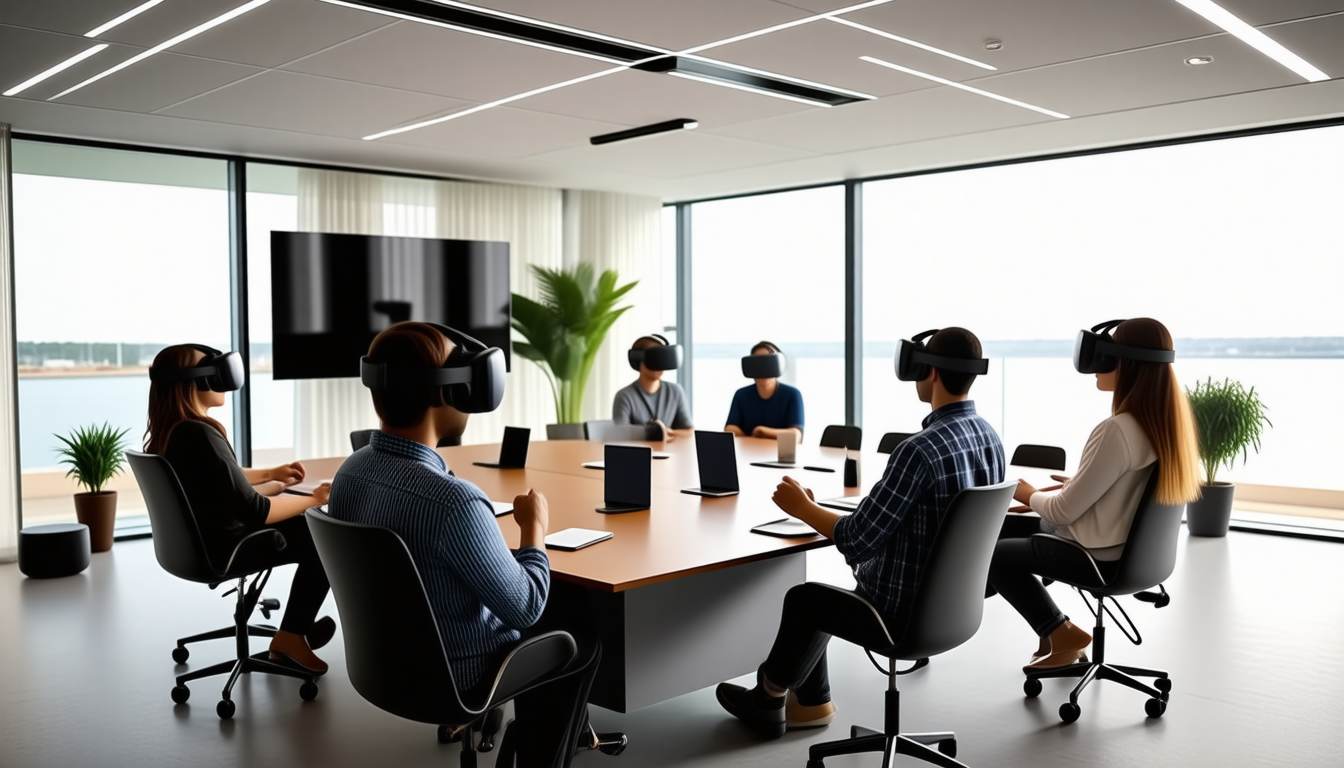 plongez dans une expérience unique avec notre simulateur vr en salle de réunion à la rochelle. transformez vos réunions en moments captivants et interactifs grâce à la réalité virtuelle. idéal pour vos événements professionnels, découvrez une nouvelle dimension de collaboration et d'innovation.