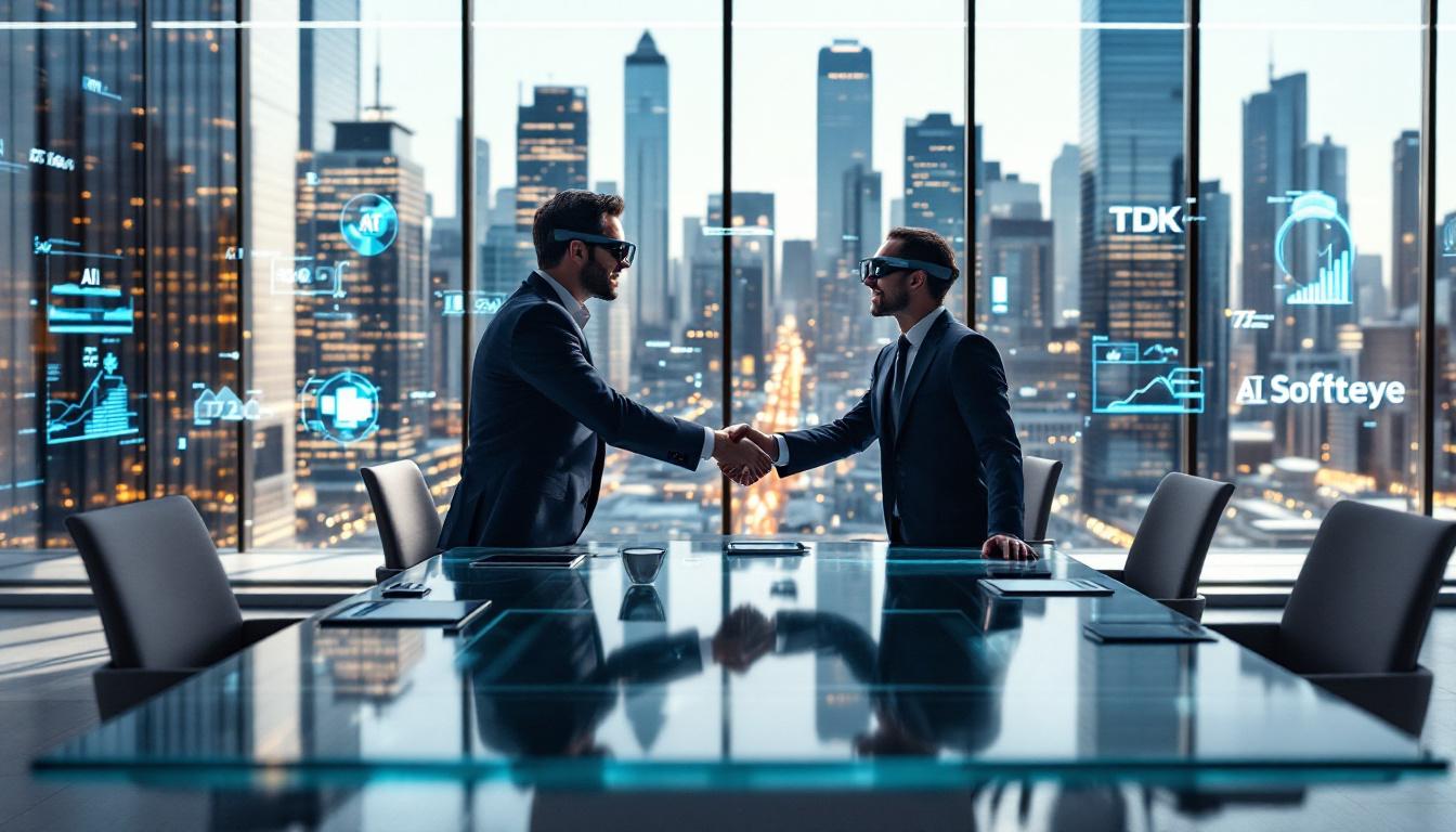 découvrez comment l'acquisition par le japonais tdk de softeye, un pionnier des lunettes intelligentes, marque une avancée majeure dans l'intégration de l'intelligence artificielle portable. cette fusion promet d'ouvrir de nouvelles perspectives dans le monde de la technologie wearable.