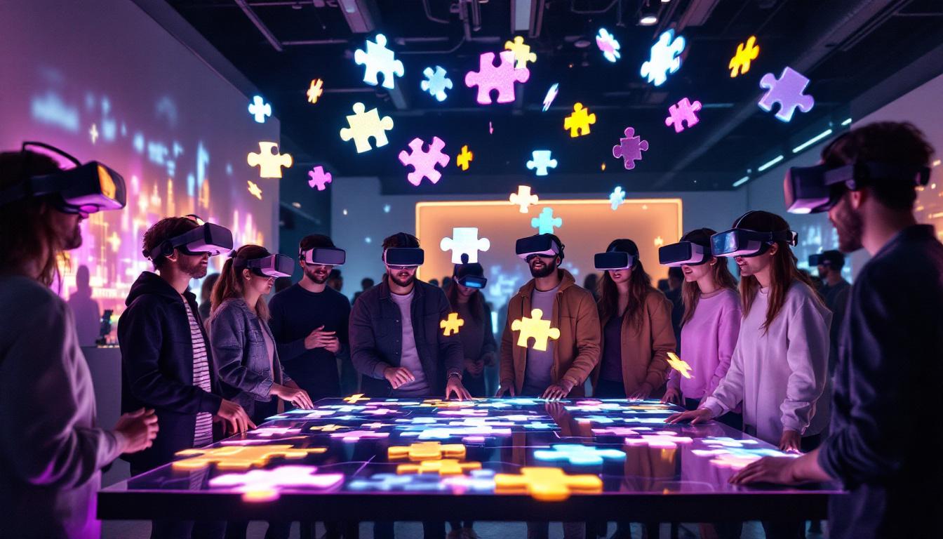 participez à 'jigsaw night', une master class immersive dédiée au design interactif en réalité mixte et réalité virtuelle. découvrez les dernières tendances, techniques et outils pour créer des expériences captivantes et innovantes en 3d. rejoignez-nous pour transformer votre vision créative en réalités numériques fascinantes.