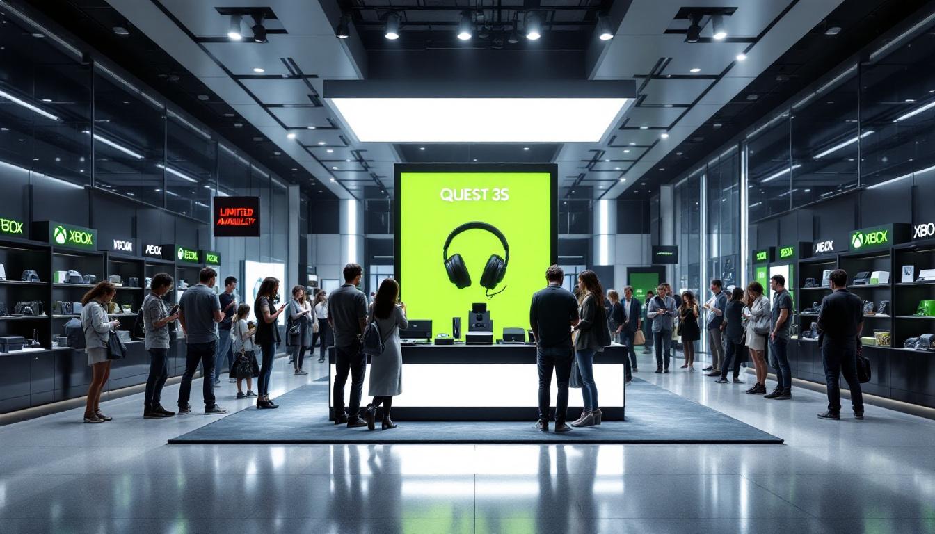 découvrez la sortie rapide de la quest 3s édition xbox, qui s'écoule en quelques jours seulement ! ne manquez pas votre chance de l'obtenir chez les détaillants avant qu'elle ne soit épuisée.