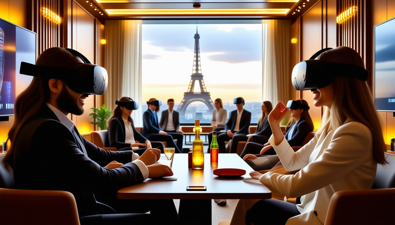 plongez dans l'univers captivant de la réalité virtuelle avec notre service de location de simulateur vr à paris. parfait pour des afterworks inoubliables, vivez des expériences immersives et divertissantes avec vos collègues ou amis. réservez dès maintenant pour rendre vos soirées exceptionnelles !