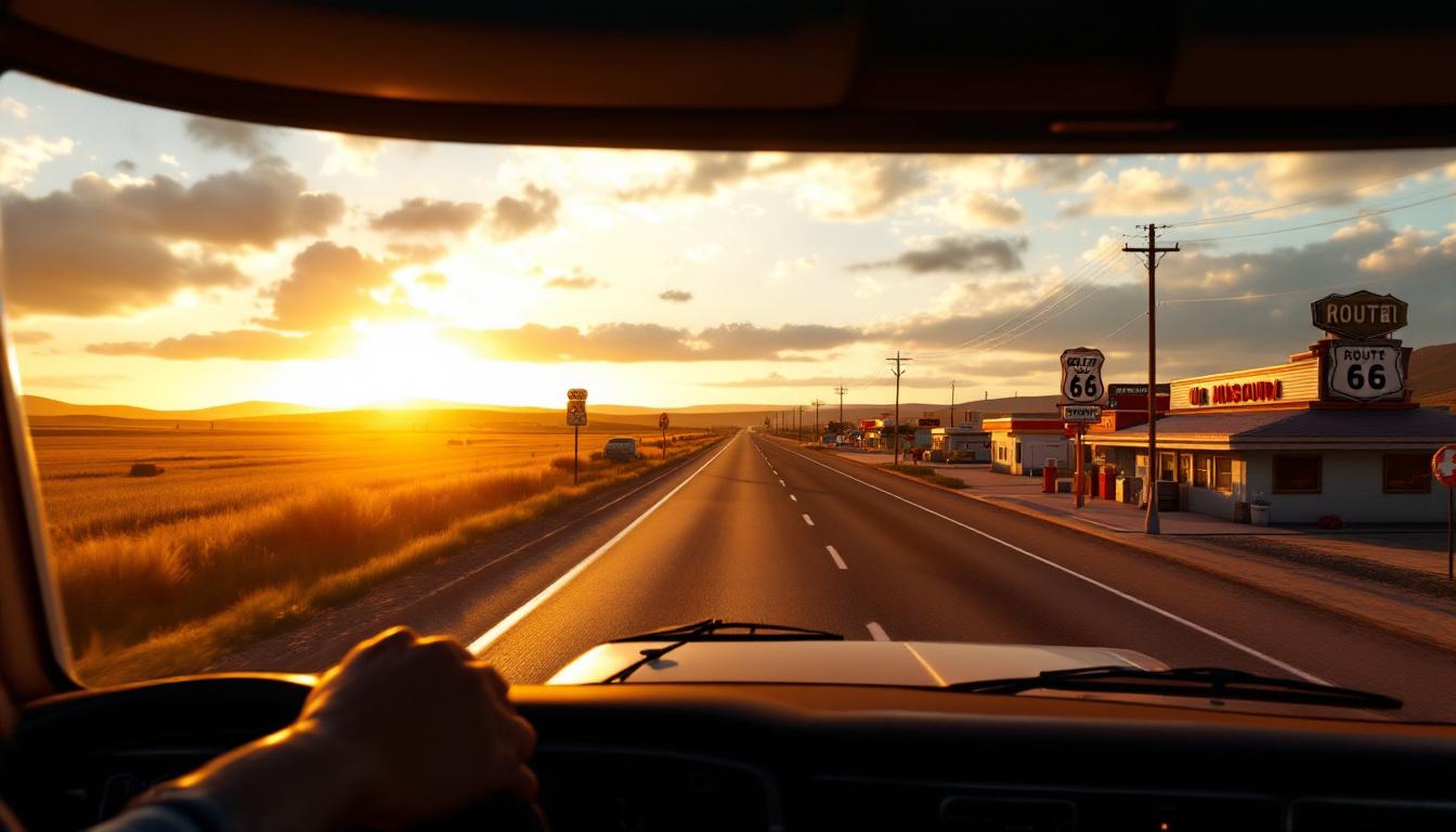 découvrez l'expérience unique de conduire un camion sur la célèbre route 66 avec le dlc missouri de american truck simulator. explorez des paysages emblématiques, affrontez des défis routiers et vivez l'aventure à travers des décors authentiques. prenez le volant et partez pour un voyage inoubliable !