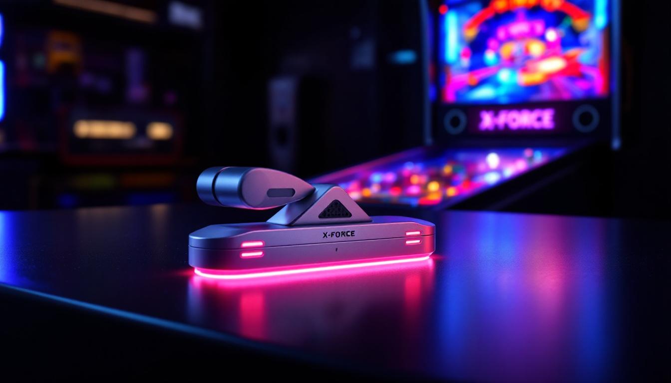 découvrez le nouveau kit de vibrations x-force d'x-arcade, conçu spécialement pour les passionnés de flipper virtuel. plongez dans une expérience de jeu immersive grâce à des sensations réalistes qui donneront vie à vos parties. améliorez vos sessions de jeu et ressentez chaque coup avec intensité grâce à cette innovation incontournable !