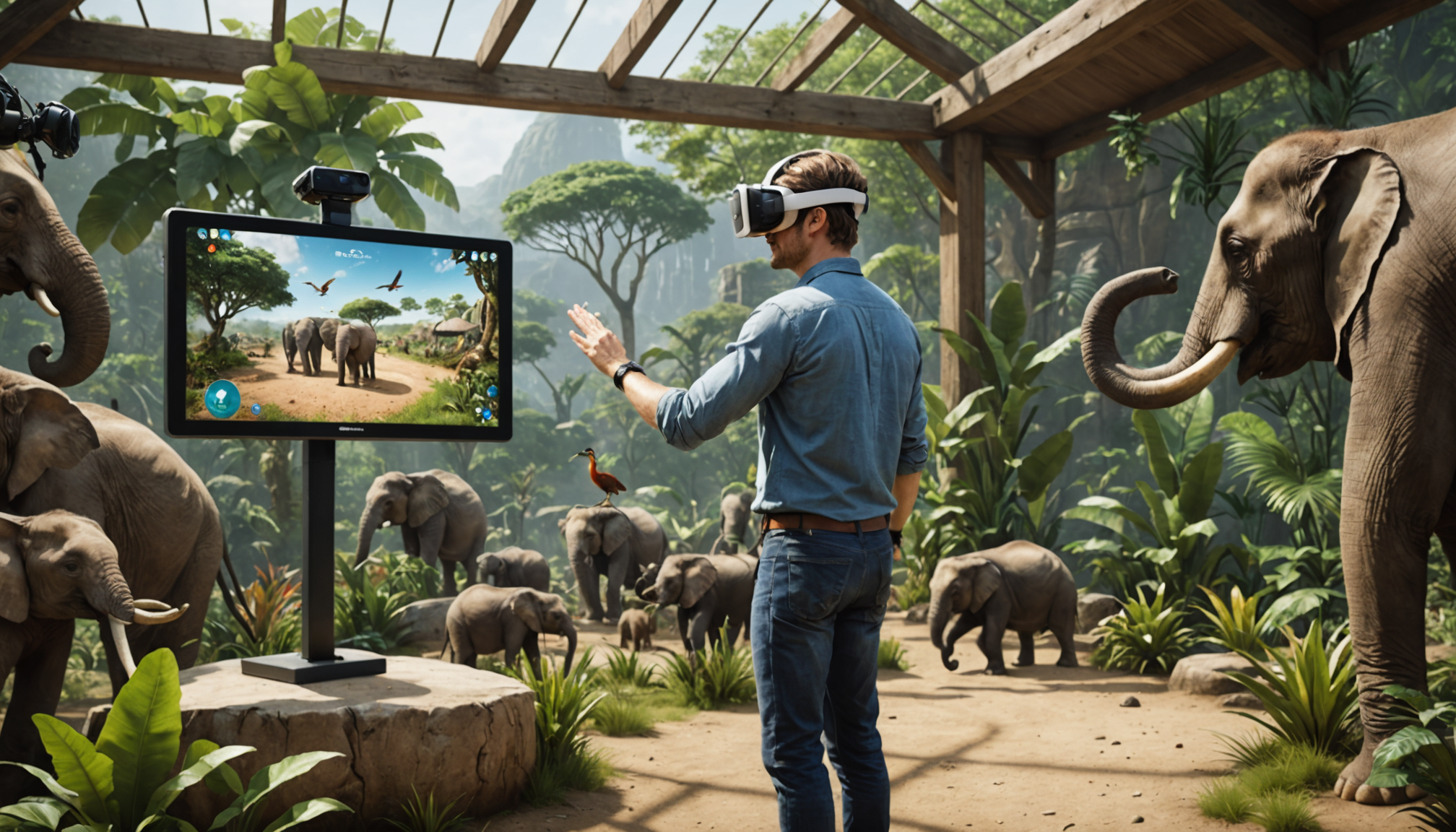 découvrez comment exploiter un simulateur de gestion de zoo en réalité virtuelle pour apprendre à administrer et à développer votre propre parc animalier de façon immersive, ludique et interactive.