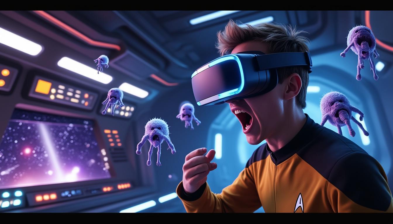 découvrez 'star trek : infection', une aventure immersive en réalité virtuelle pleine de frissons, disponible cette année sur quest 3. plongez dans l'univers star trek comme jamais auparavant !