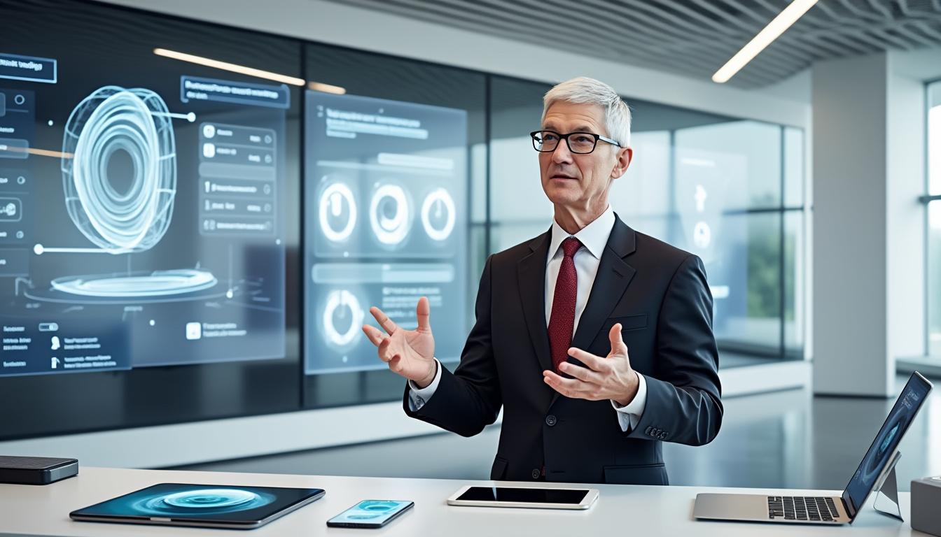 découvrez comment tim cook, le pdg d'apple, réaffirme l'engagement de l'entreprise envers le développement de visionos, une plateforme innovante qui promet de transformer l'expérience utilisateur. plongez dans les ambitions d'apple et les attentes autour de cette technologie du futur.