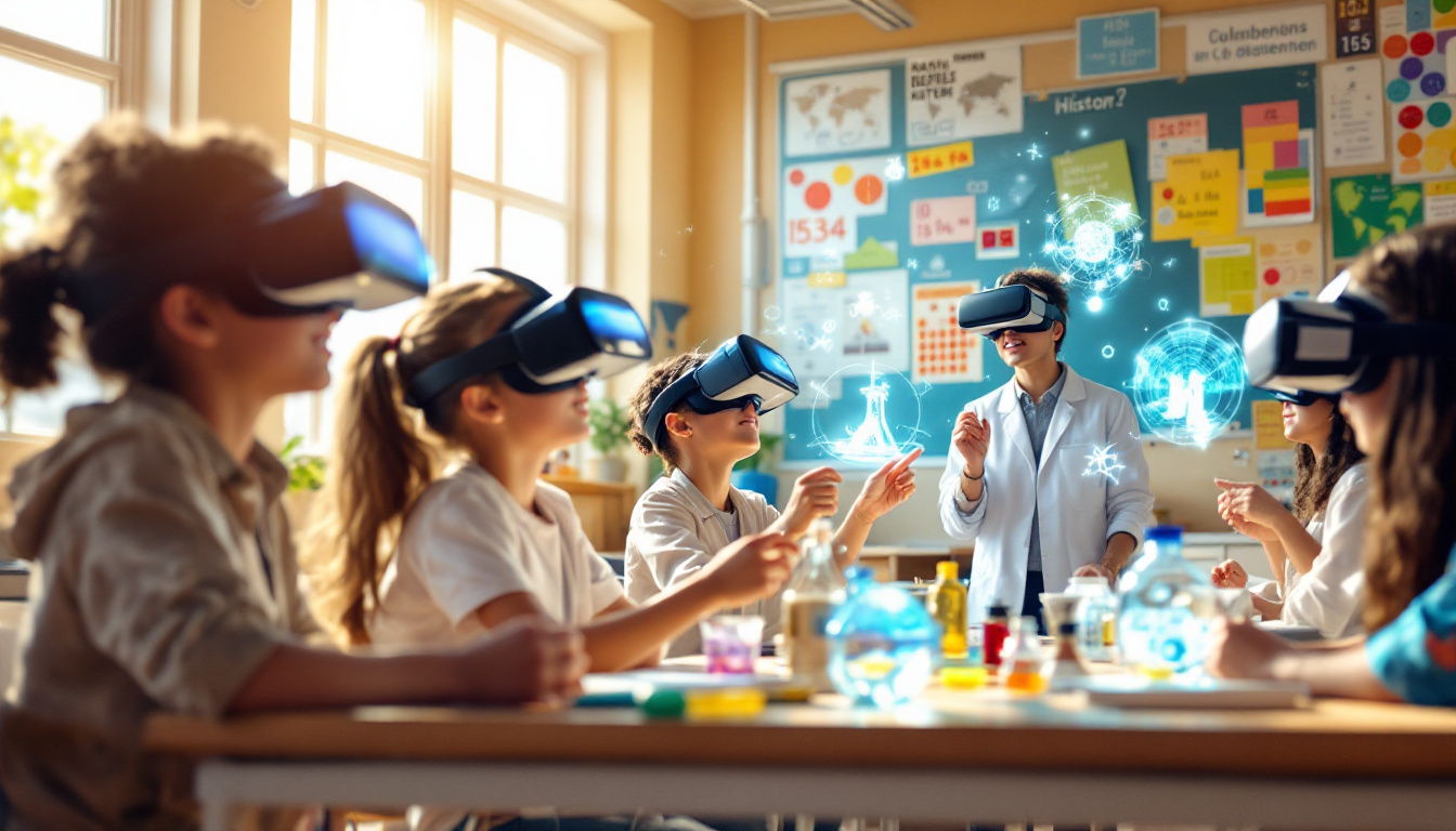 découvrez comment la réalité virtuelle révolutionne l'éducation en rendant l'apprentissage plus immersif, interactif et efficace pour les élèves et enseignants.