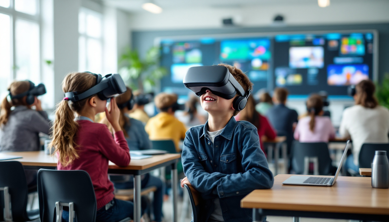découvrez comment l'intégration de la réalité virtuelle (vr) dans les programmes éducatifs scolaires stimule l'apprentissage, rend les cours plus interactifs et prépare les élèves aux technologies de demain.