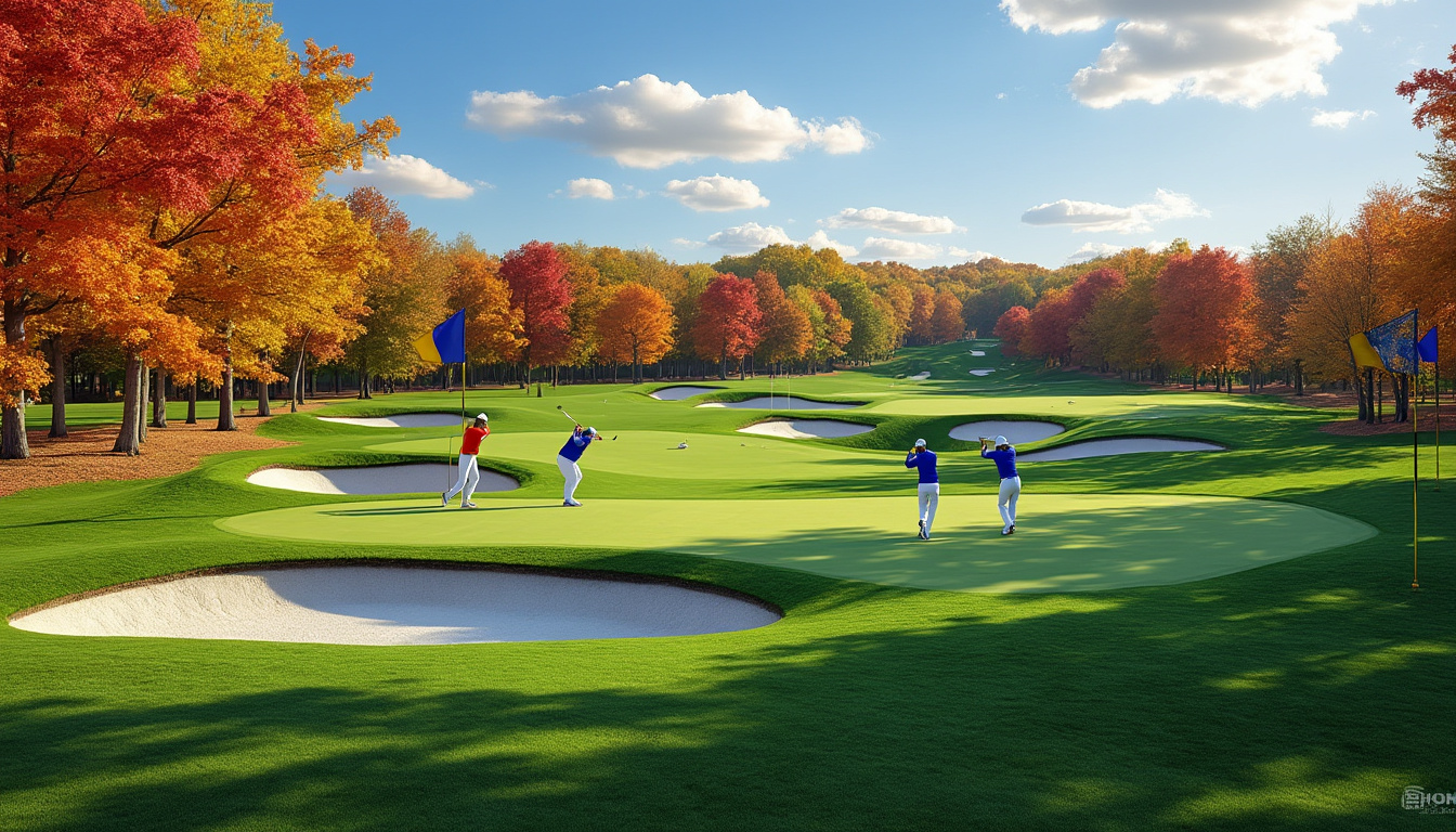découvrez le parcours mythique de bethpage black revisité aux couleurs de la ryder cup dans golf+. vivez une expérience de golf immersive et unique, entre défis légendaires et ambiance de compétition internationale !