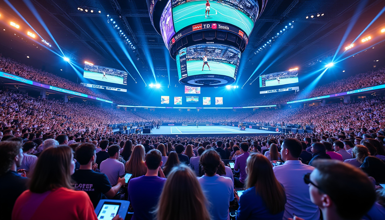 assistez en direct au tournoi de 100 000 $ de 'tennis esports' à las vegas ! plongez dans l’univers du tennis virtuel et vivez une expérience immersive unique réservée aux passionnés et fans de gaming.