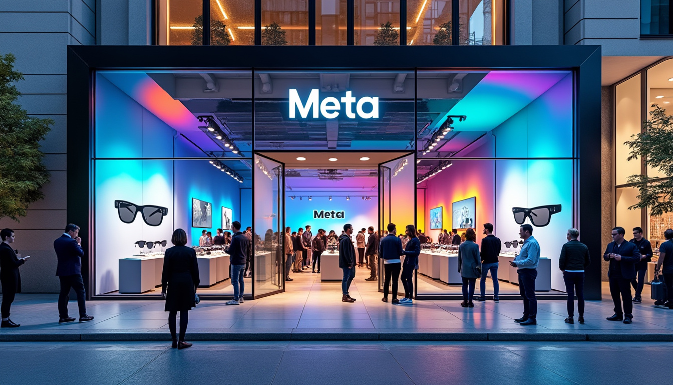 découvrez l'ouverture prochaine de la deuxième boutique permanente de meta, une initiative en préparation du lancement de sa nouvelle génération de lunettes intelligentes. ne manquez pas cet événement dédié à l'innovation technologique.