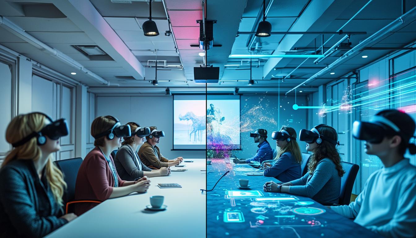 découvrez comment les casques de réalité virtuelle révolutionnent les événements d'entreprise, en offrant des expériences immersives et innovantes avant et après leur intégration.