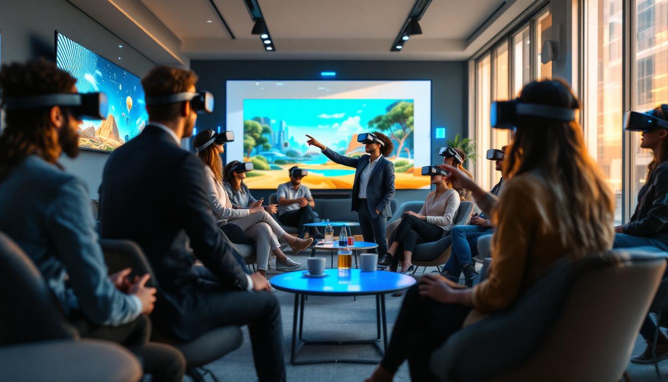 renforcez la cohésion de votre équipe en un temps record ! découvrez comment une session de réalité virtuelle de 15 minutes peut dynamiser la collaboration, améliorer l'engagement et consolider l'esprit d'équipe.