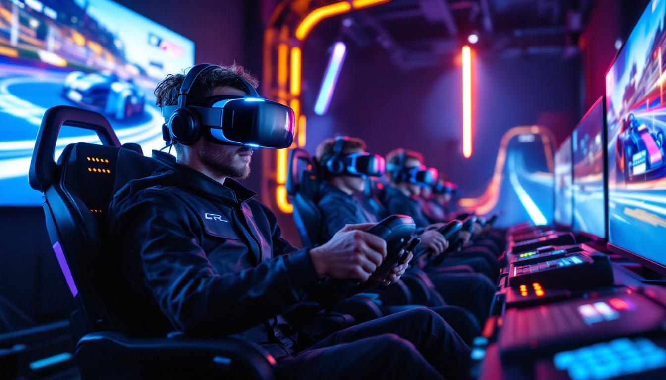 plongez dans l'aventure avec nos simulateurs vr ! profitez de sensations fortes et d'expériences immersives inoubliables. réservez dès maintenant !