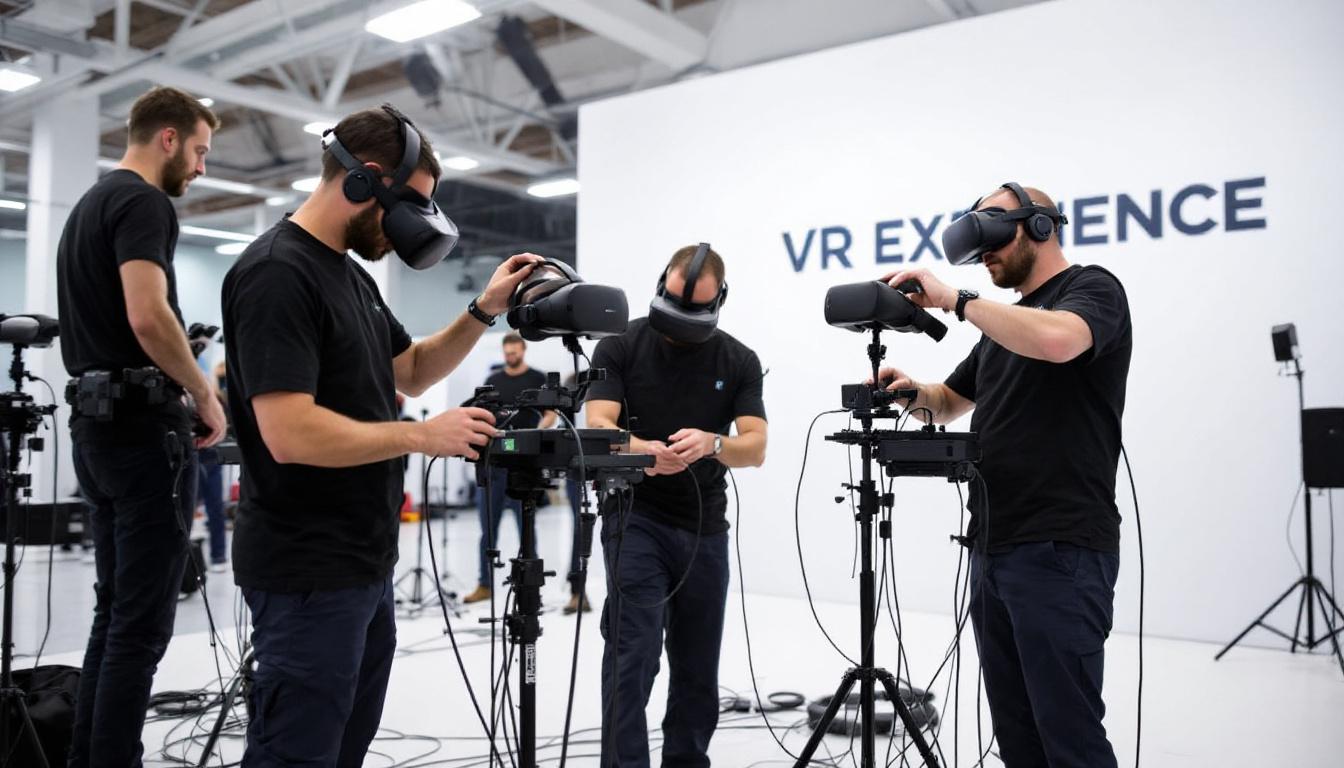 découvrez les coulisses de l’installation d’un simulateur vr sur un salon : préparatifs, défis techniques et ambiance immersive. plongez dans l’envers du décor et suivez chaque étape de cette expérience unique !