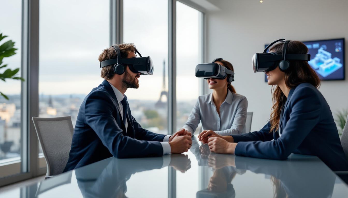 découvrez comment organiser une journée vr en entreprise à paris et profitez pleinement des avantages de la réalité virtuelle en faisant appel à un professionnel. améliorez la cohésion d’équipe, stimulez l’innovation et offrez à vos collaborateurs une expérience mémorable en toute sérénité !