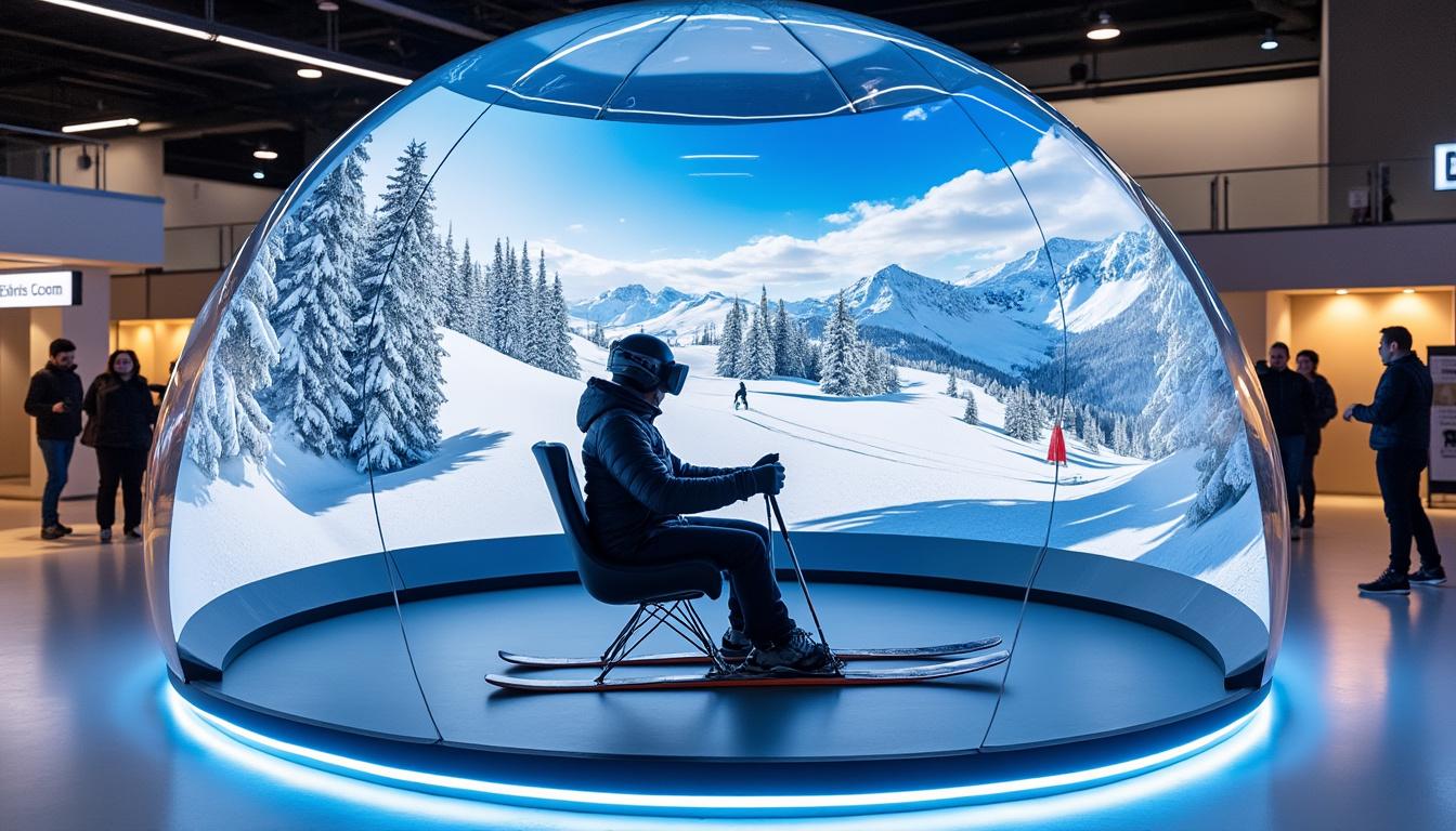 découvrez comment intégrer un simulateur de ski dans vos événements pour offrir des sensations fortes uniques et inoubliables. étude de cas pratique sur l'utilisation des simulateurs dans l'événementiel.