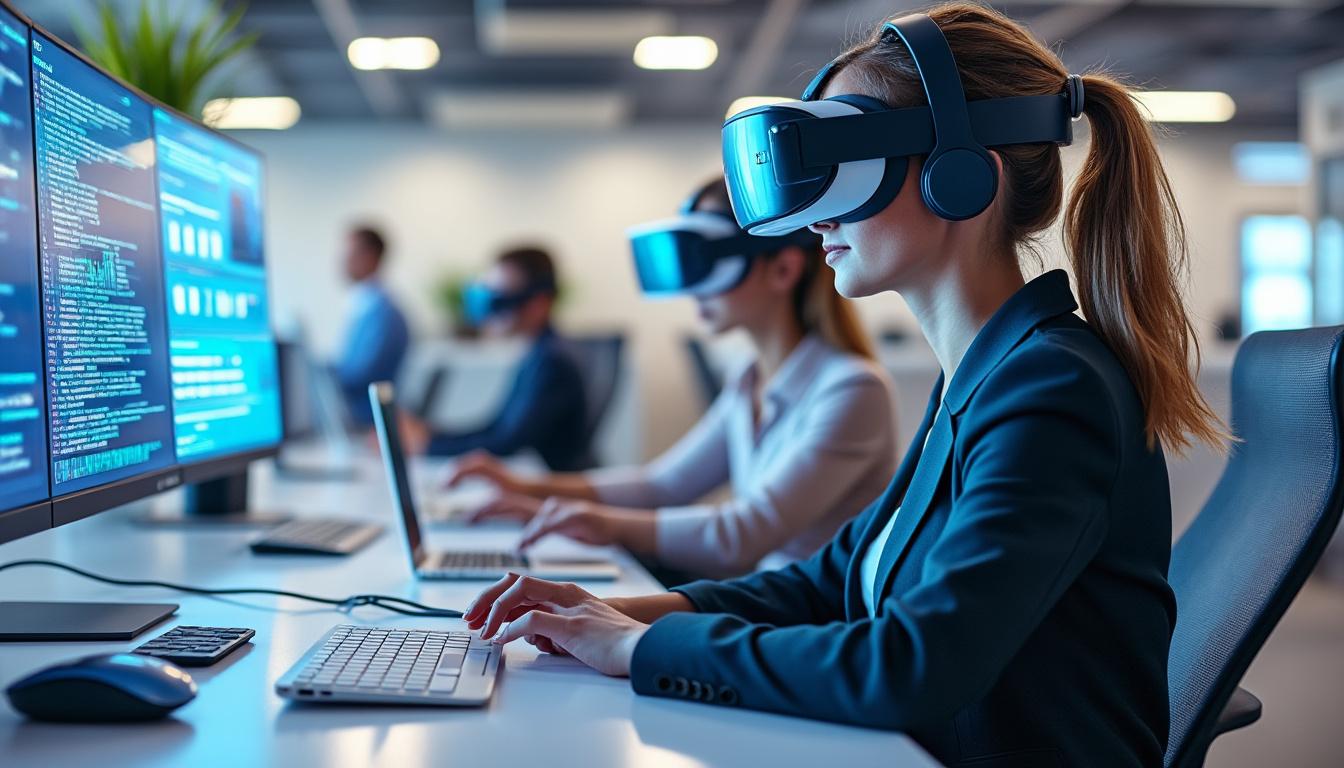 Les métavers d’entreprise : quand la réalité virtuelle change l’espace de travail