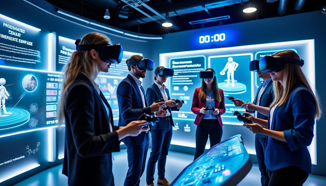 découvrez comment la réalité virtuelle favorise la cohésion d'équipe intergénérationnelle grâce à des expériences immersives et innovantes de team building.