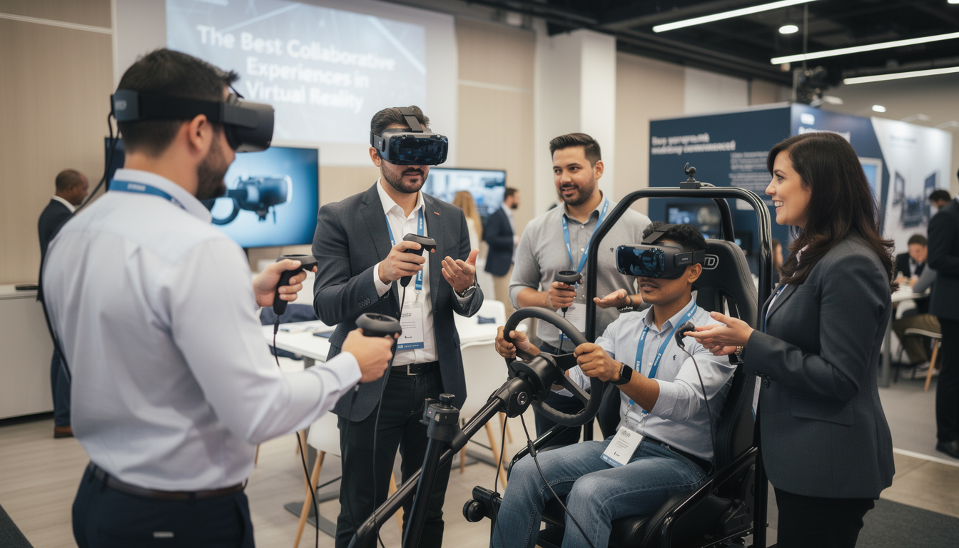 Les meilleures expériences collaboratives en réalité virtuelle