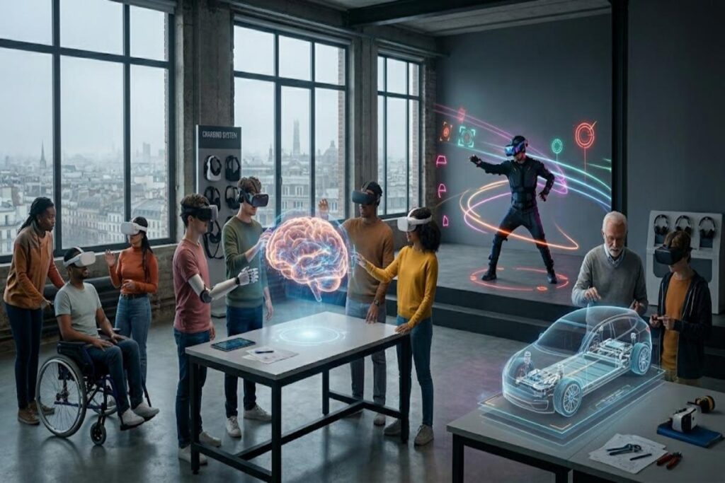 La diversité de domaines disponibles en VR