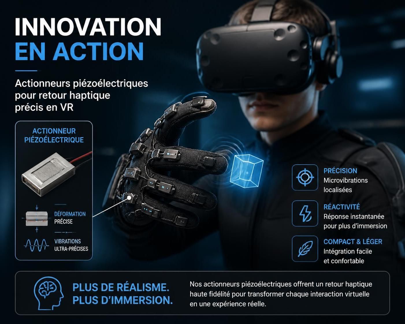 découvrez comment le retour haptique améliore l'immersion et l'expérience utilisateur dans les simulateurs de nouvelle génération, en offrant des sensations réalistes et une interaction tactile avancée.