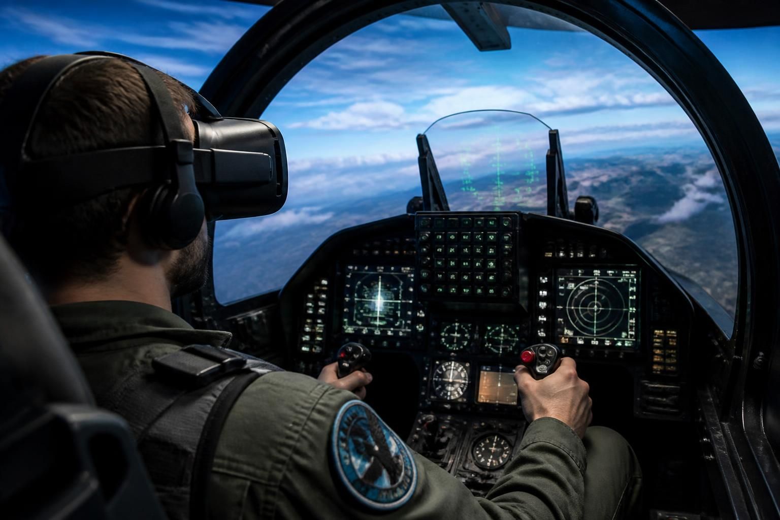 Simulateurs de vol VR : piloter un avion de chasse lors de votre prochain événement